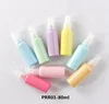 2018 plastic pet small pink white cosmetic spray bottle 30ml 60ml 80ml 100ml