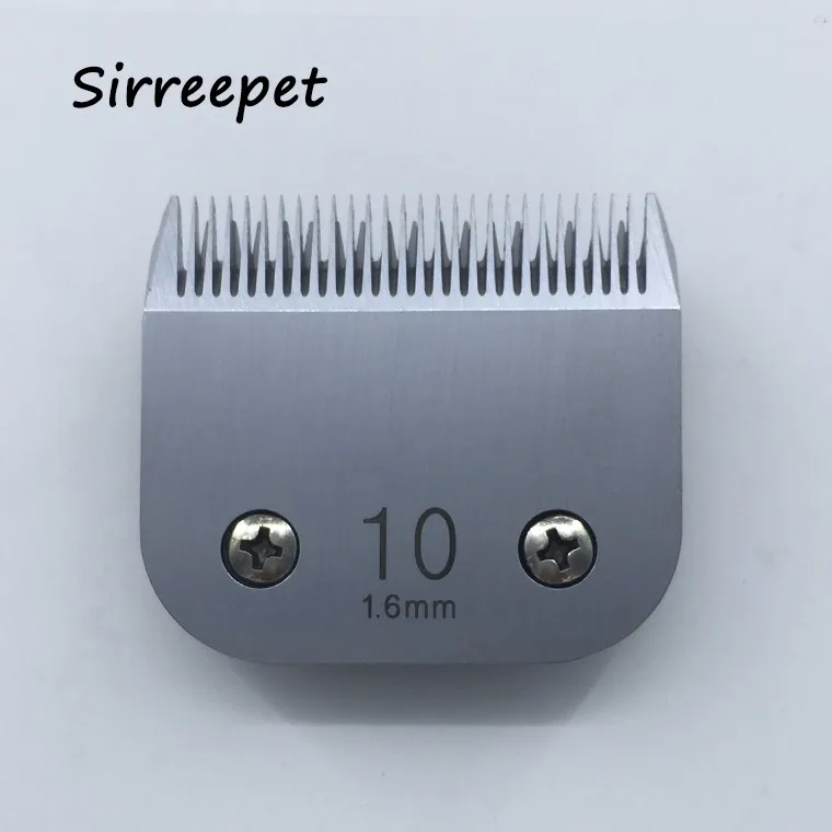 Sirreepet Professional Pet Clipper Replacement Blade 10(1.6mm) Steel