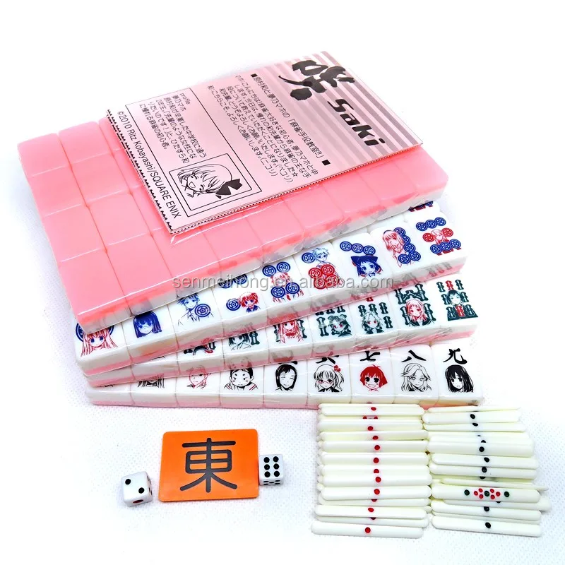 Custom Japanese Mahjong Set With Betting Sticks From Factory Buy