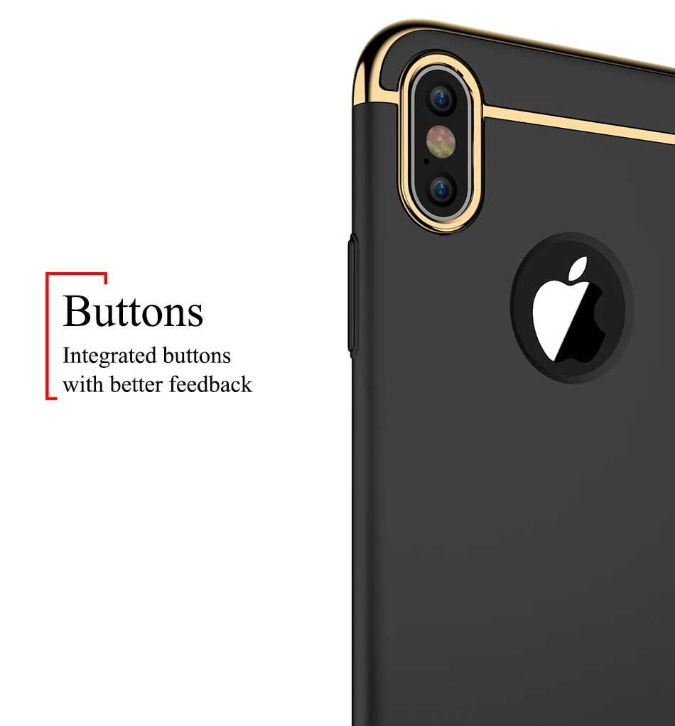 100 Original Ipaky Brand 3 In 1 Design Classic Hard Plastic Case For