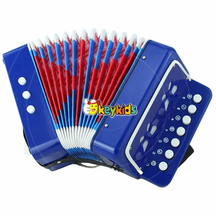 Wholesale Children Wooden Button Accordion Cheap Baby Wooden Button