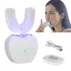 Automatic Toothbrush Intelligent Electric Toothbrush Whitening Toothbrush for Adults,4 Optional Modes, Wireless Charging,White