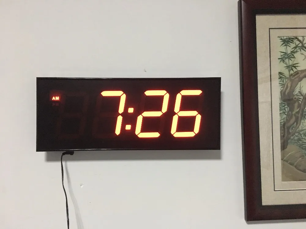 Low Price Low Voltage Large Digital Clock Led Display Buy Led Clock