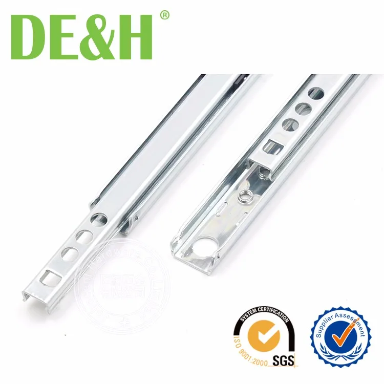 17mm 27mm Depth Grooved Replacement Drawer Runners Slide