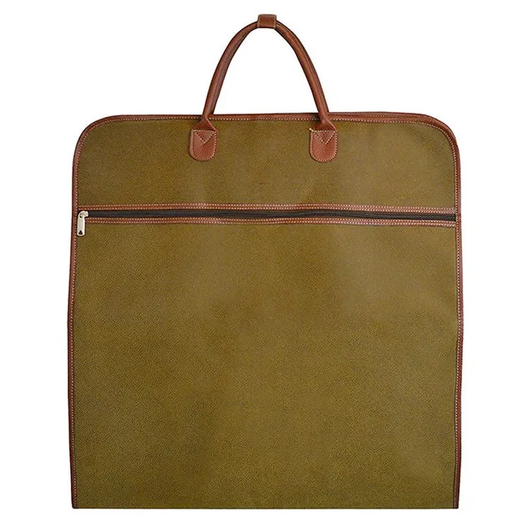 Waterproof Travel Leather Garment Suit Cover Bag With Laptop Bag Buy