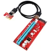 USB 3.0 PCI-E Express 1x to 16x PCI-E Extender Riser Card Adapter 15 Pin SATA Power with USB Cable