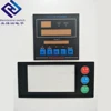 Color PC Polycarbonate Nameplate Label with 3M 467 adhesive for industrial controller