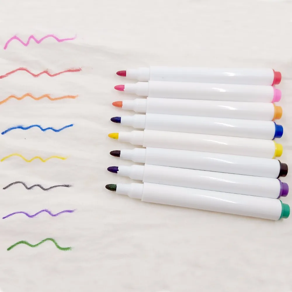Wholesale Washable Color Marker Pens Use For Textile Fabrics And Office