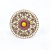 Luxury Retro Vintage Bridal Rings Alloy 18K Gold Plated Multi Style Mixed Adjustable Gorgeous Rings For Women Wholesale