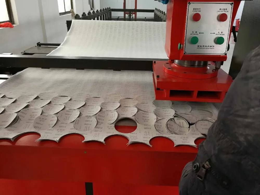Abrasive Sanding Disc Punching Machine Buy Sanding Disc Punching