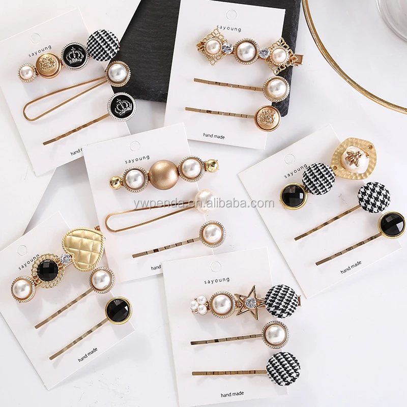 fashion jewelry hair clips