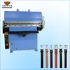 embossing machine for leather belts