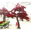 Hotel restaurant indoor decoration large artificial pine trees artificial bonsai tree Red pine