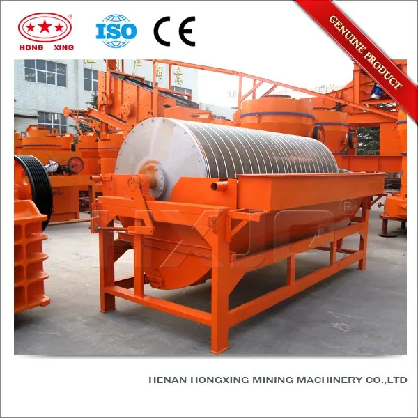 High intensity wet and dry sand magnetic separator machine for iron ore of long serve life from China