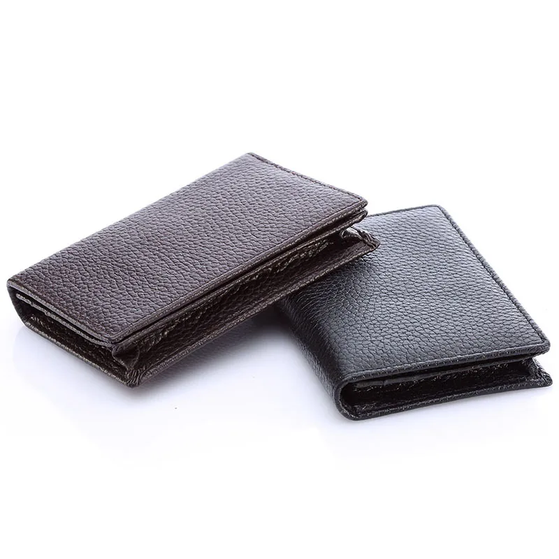 Real Leather Business Name Card Pocket Leather Index Card Holder Buy