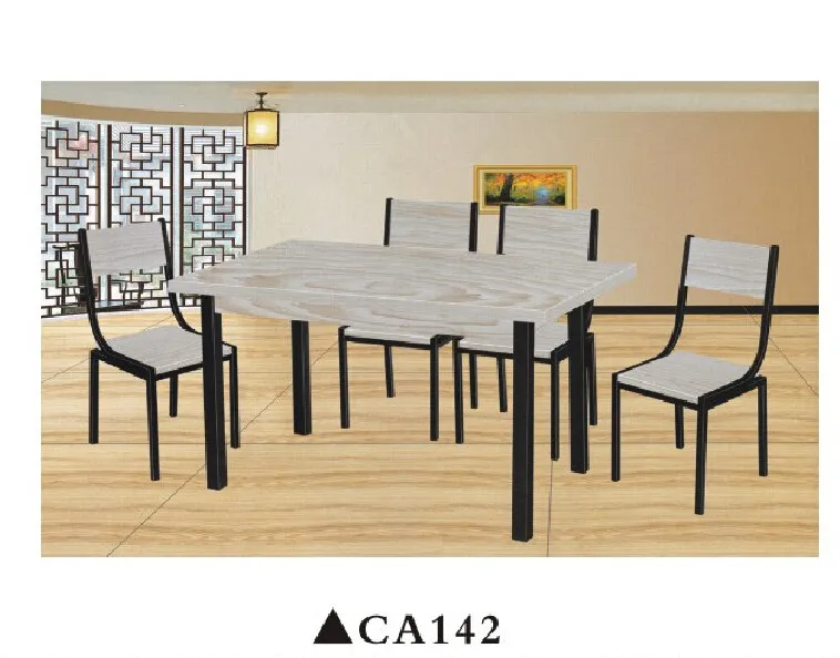 Malaysia Wood Dining Table Set/ Dining Room Table And Chair Set Ca144