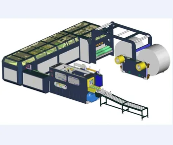 a4 machine paper cutting roll feeding copy production line packing fully larger sheet