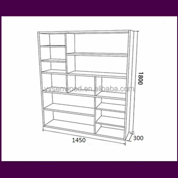 2015 Modern Mdf Used Library Bookcase Buy Mdf Used Library Bookcase