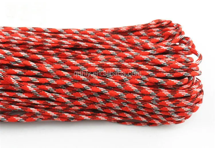 Hot Sale Paracord Parachute Cord Lanyard Mil Spec Type Iii 7 Strand