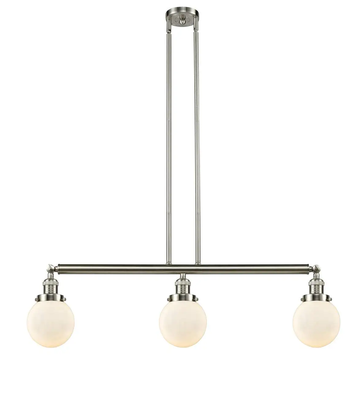 INNOVATIONS LIGHTING 213-SN-S-G201-6 3 Light Beacon 38 inch Island Light