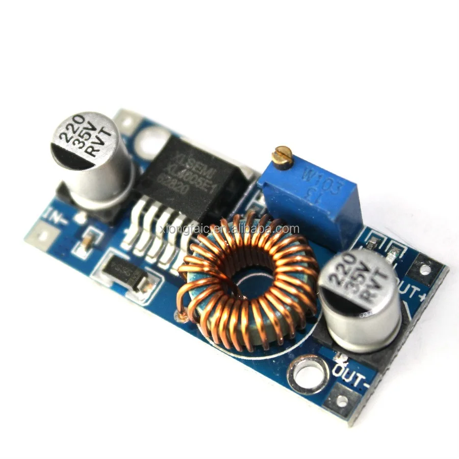 5 PCS 5A DC-DC adjustable step-down module XL4005 NEW