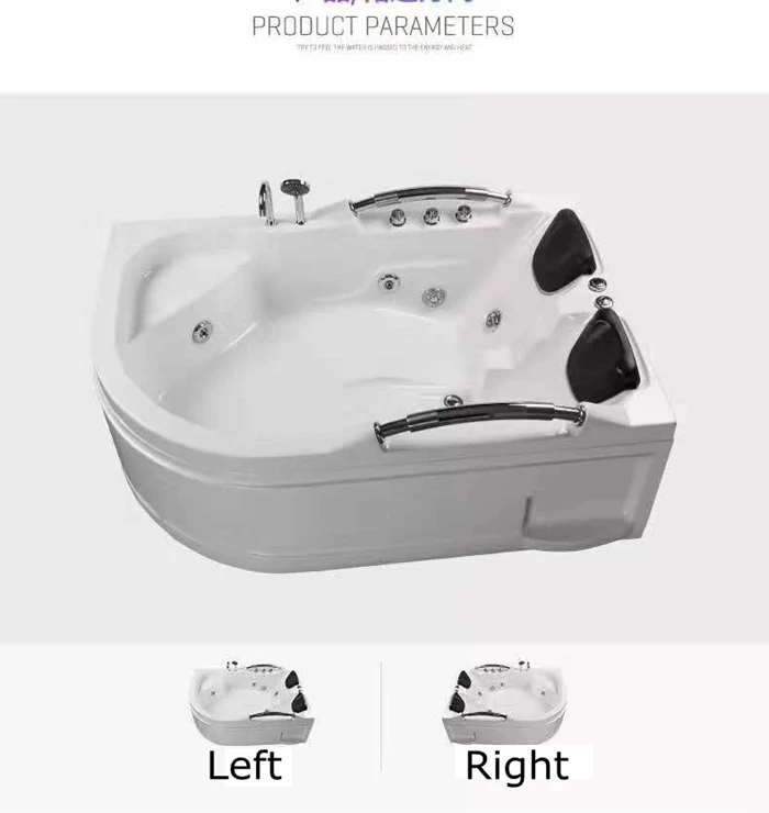 2 Person Cheap Whirlpools Acrylic Massage Jacuzi Bathtub (547b) Buy