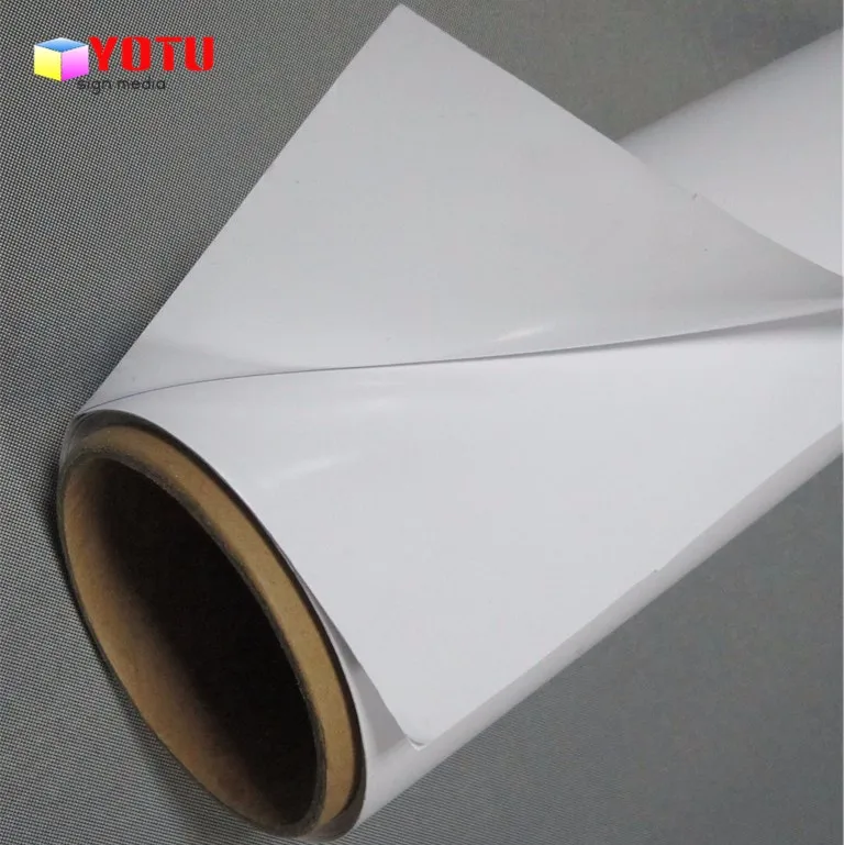 printable car wrap matte white vinyl for outdoor signs