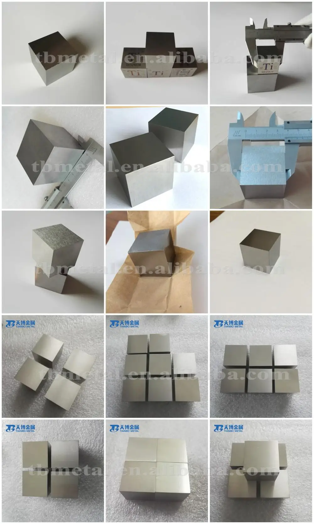 99.5 High Purity Tungsten Kilo Density Cube Price For Sale In Stock
