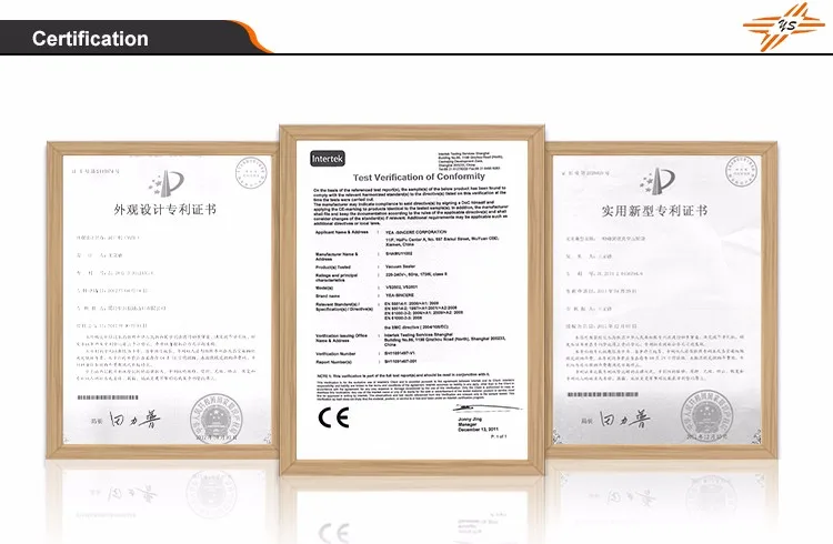 China supply stainless steel handy vacuum sealer packing machine