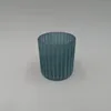 Glass candle holder bubble bowl