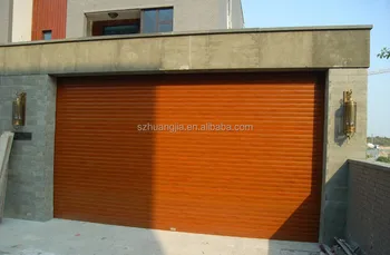 High Quality Automatic Sliding Wooden Aluminum Roller Garage Doors