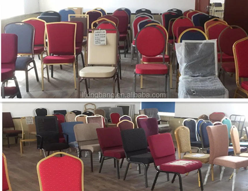 Commercial Furniture Wholesale Cheap Price Stackable Used Steel Banquet