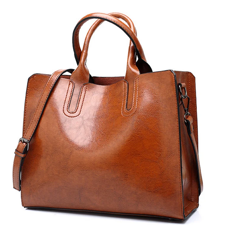 Factory Custom Fashion Lady Pu Lather Hand Bag - Buy Lather Hand Bag ...