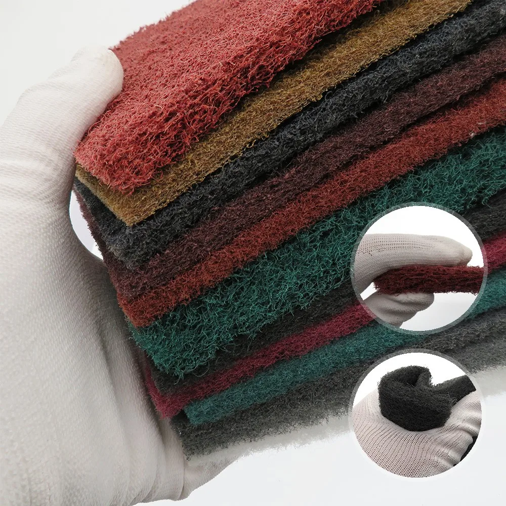Industrial Abrasive Scouring Pad Fine medium coarse Grade Nylon Industrial Abrasive Scouring Pad Fine medium coarse Grade Nylon