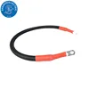 Car RV Boot Solar 1/0 2/0 4 6 AWG red black Battery inverter cable assembly wiring harness