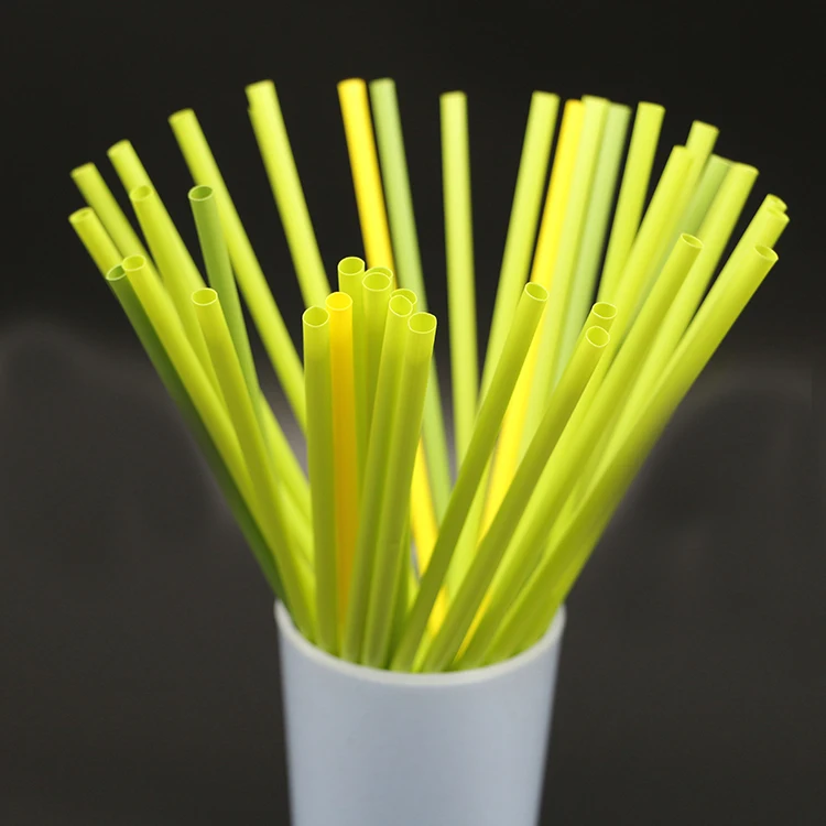 Eco Friendly Corn Starch Pla Compostable Wheat Straws Biodegradable