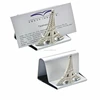 European Style Alloy beautiful tower shape Card Holder decoration articles