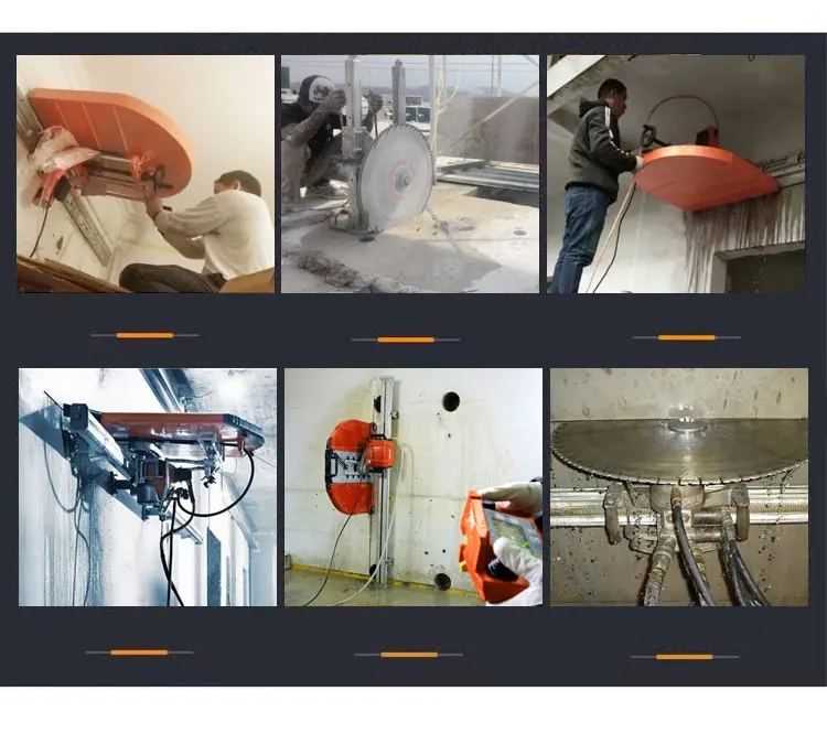 wall saw cutting machine