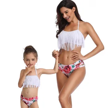 kids white bathing suit