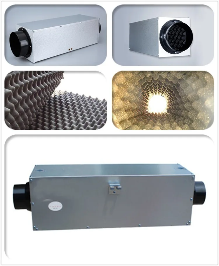 Hvac Duct Mouted Sound Attenuator/silencer Buy Hvac Duct Mouted Sound