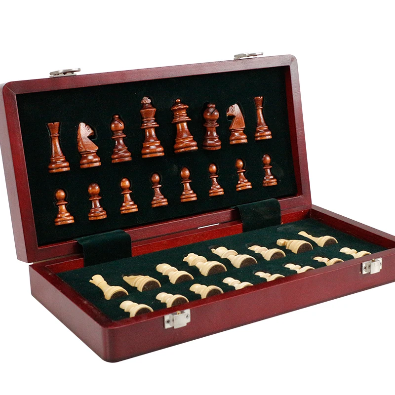 Wooden Size Chess Box Large Set 8109 Size Chess Box Large Set