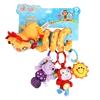 Jollybaby plush wrap around crib animal toy for intellgence development