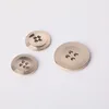 Factory Waterproof Metal 4 Hole Fancy Non Logo Sewing Button