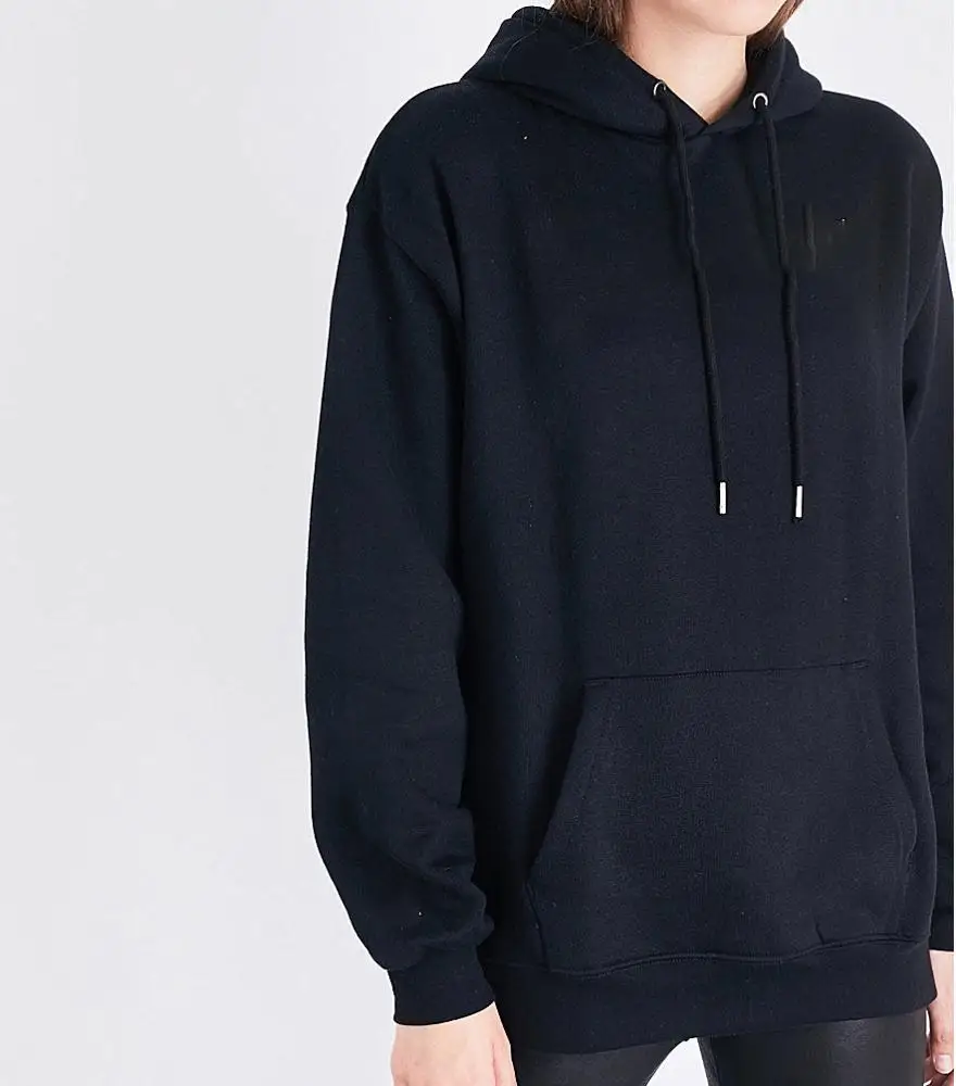 women's black hoodie sweater