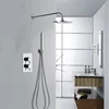 High quality concealed thermostatic valve shower with shower hand TMV&WRASower head TMV
