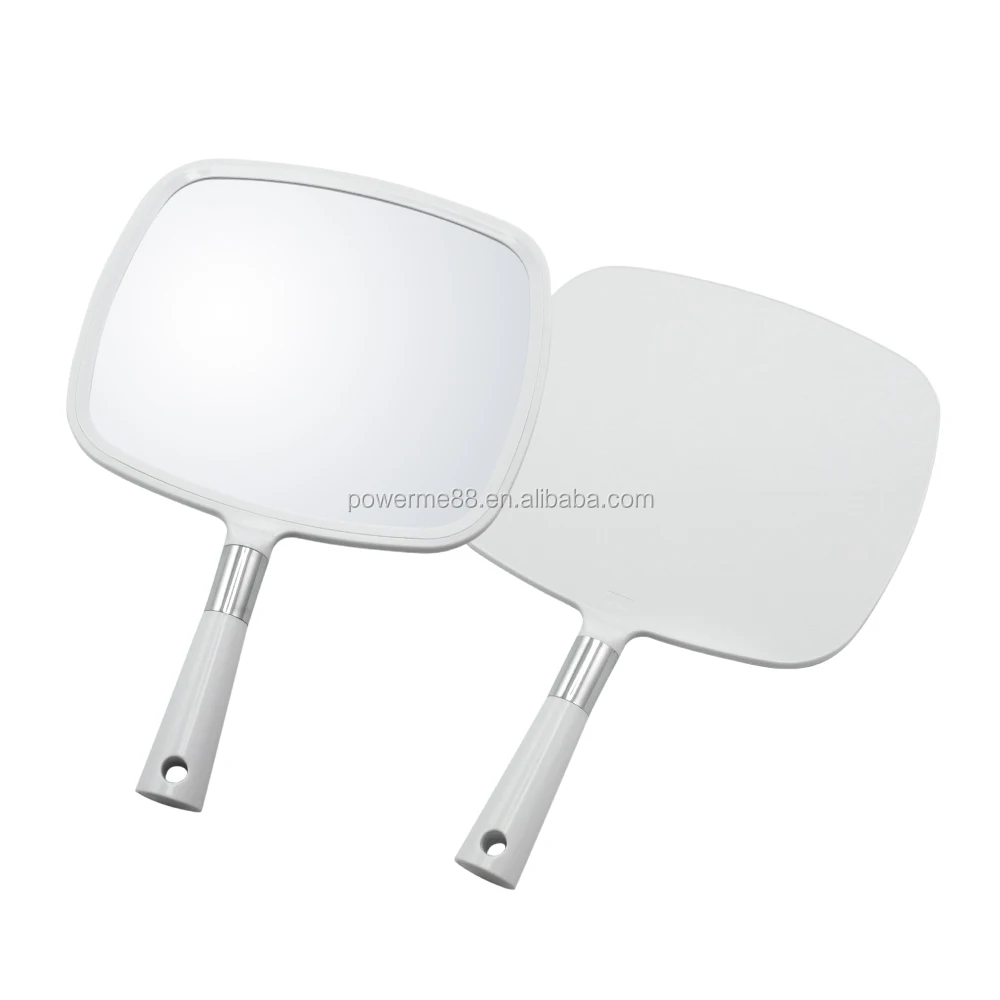 Large Plastic Hand Held Magnifying Mirror Salon Mirror Buy Plastic