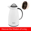 1.0L Plastic Coffee Jug/Water Jug With Glass Liner