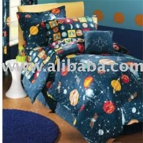 Glow In The Dark Planets Outer Space Comforter Full Size Boy S