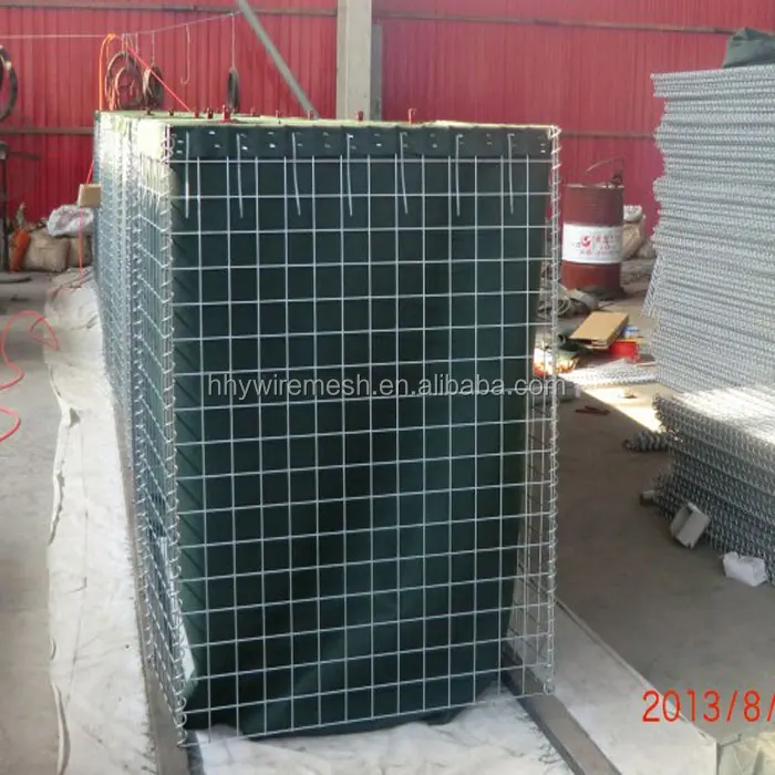 Hesco Bastion Hot Dipped Galvanized Hesco Barrier Wall Flood Bastion ...