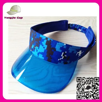 sun visor cap transparent